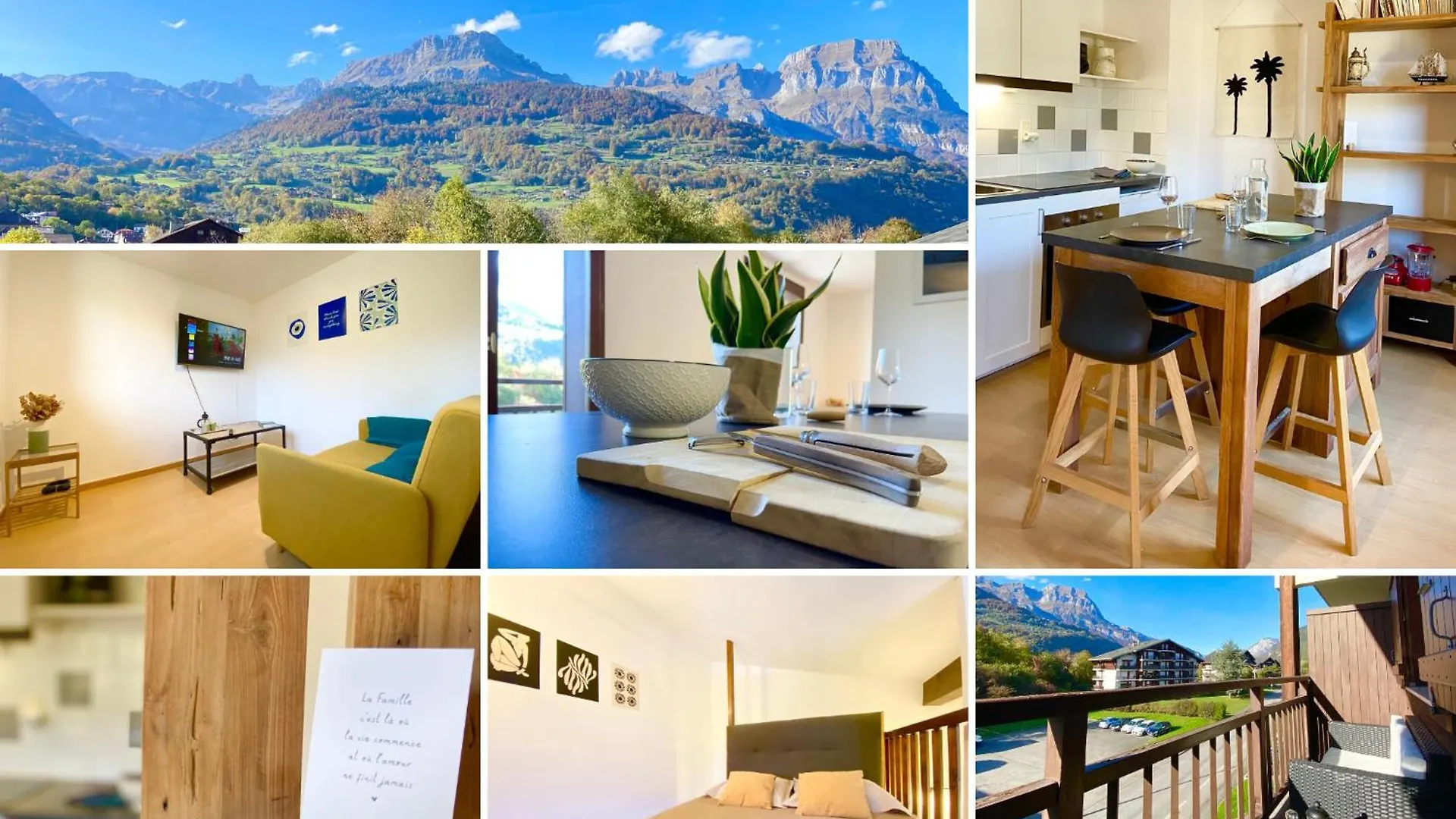 Le Coin Cosy Des 4 Tetes - Balcon - Netflix Apartment Sallanches