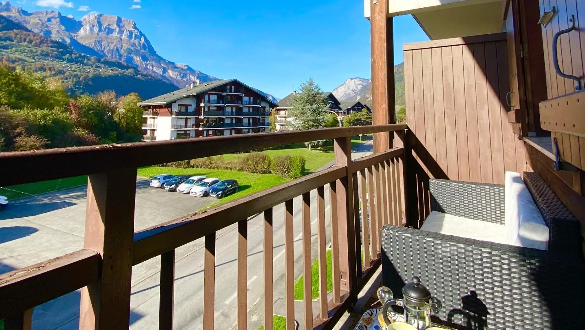 Le Coin Cosy Des 4 Tetes - Balcon - Netflix Apartment Sallanches